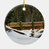 Brug in Wuksachi Keramisch Ornament (Achterkant)