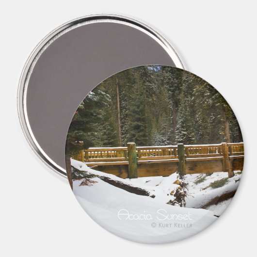 Brug in Wuksachi Magneet (Voorkant / Achterkant)