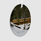 Brug in Wuksachi Ornament (voorkant)