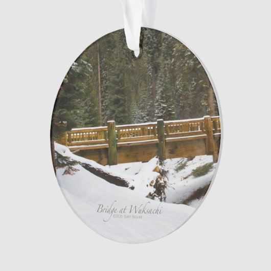 Brug in Wuksachi Ornament (voorkant)