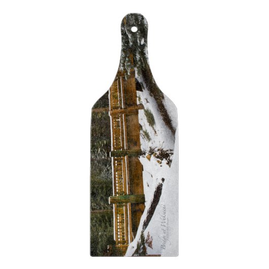 Brug in Wuksachi Snijplank (Voorkant)