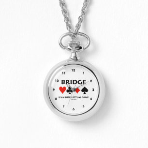 Brug is een intellectueel spel (vier Kaart-eenhede Horloge