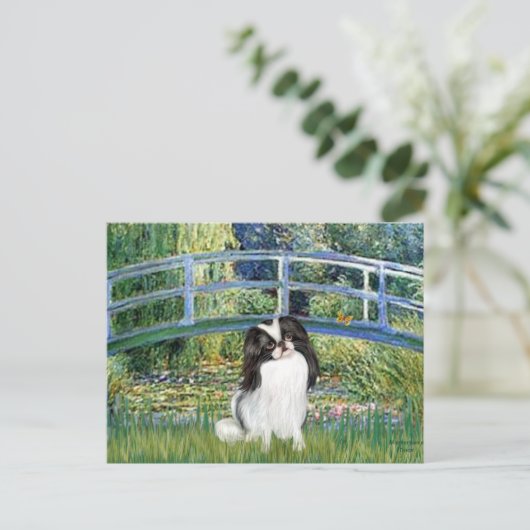 Brug - Japanse Chin 2 Briefkaart (Staand voorkant)