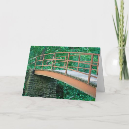 brug kaart (Voorkant)