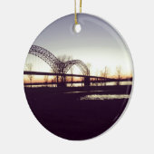 brug keramisch ornament (Links)