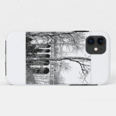brug landschap bos Case-Mate iPhone case (Achterkant (horizontaal))