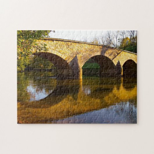 Brug Maryland. Legpuzzel (Horizontaal)