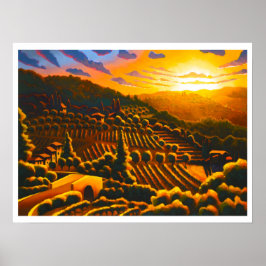 Brug naar Fontisterni Poster