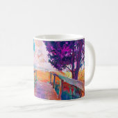 Brug naar vrede plezier koffiemok (Voorkant rechts)