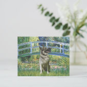 Brug - Noorse elandhond Briefkaart (Staand voorkant)