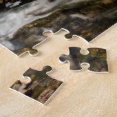 Brug over de rivier legpuzzel (Zijkant)