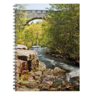 Brug over de rivier notitieboek