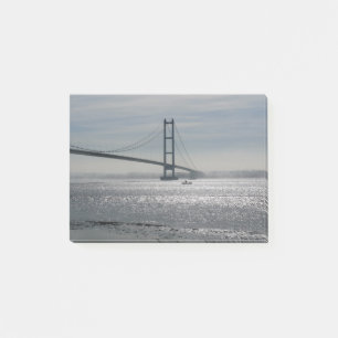 Brug over de rivier post-it® notes