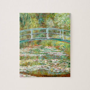 Brug over een waterkant van Claude Monet Legpuzzel