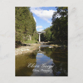 Brug over Elora Gorge Briefkaart