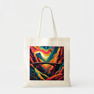 Brug over het ravijn 4 tote bag