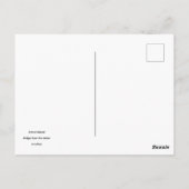 Brug over het water, briefkaart (Achterkant)