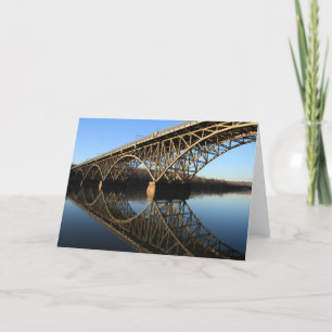 Brug over Rivier Schuylkill Kaart