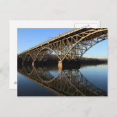 Brug over Schuylkill Briefkaart (Voorkant / Achterkant)