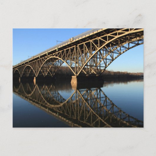 Brug over Schuylkill Briefkaart (Voorkant)