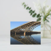 Brug over Schuylkill Briefkaart (Staand voorkant)
