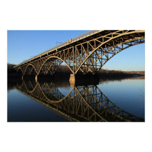 Brug over Schuylkill Perfect Poster