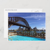 brug over sydney briefkaart (Voorkant / Achterkant)