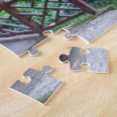 Brug over water legpuzzel (Zijkant)