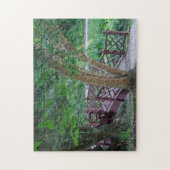 Brug over water legpuzzel (Verticaal)