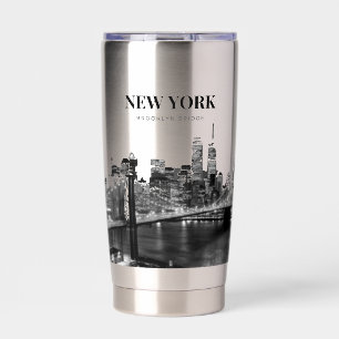 Brug van Brooklyn Geïsoleerde Drinkbeker