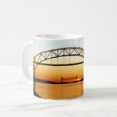 Brug van Cape Cod Bourne Koffiemok (Voorkant links)