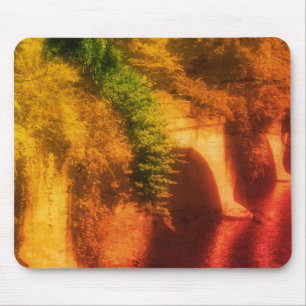 Brug van de bloemen  Sepia Muismat