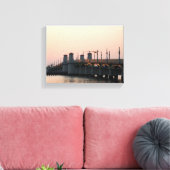 Brug van de Leeuwen in St. Augustine, Florida Canvas Afdruk (Insitu (Woonkamer))