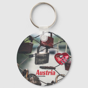 Brug van de Liefde van Oostenrijk Salzburg Sleutelhanger