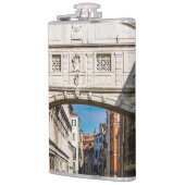 Brug van de Sighs, Venezia, Italië Heupfles (Links)