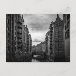 Brug van de Zwarte en Witte Storehouse Briefkaart