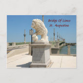 Brug van leeuwen briefkaart (Voorkant)