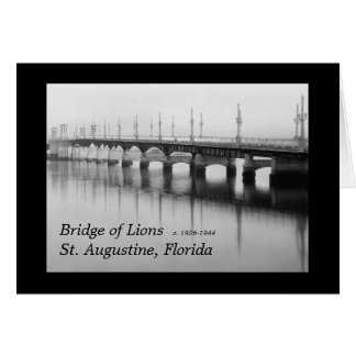 Brug van Lions St. Augustine, Florida