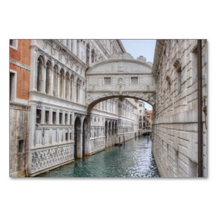 Brug van Sighs Venice Italië Kaart