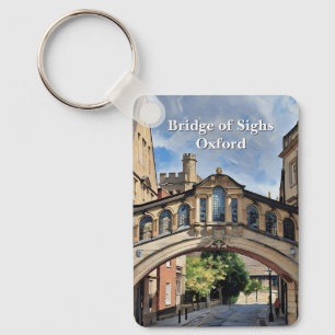 Brug van Zuchten in Oxford Acryl Schilderen Sleutelhanger