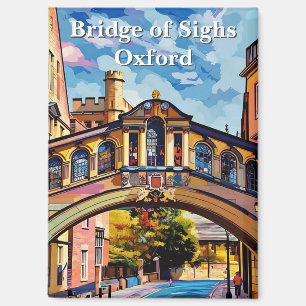 Brug van Zuchten in Oxford Gouache Schilderen Magneet