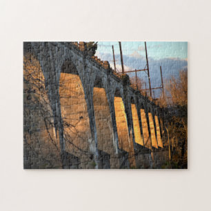 Brug verlicht door Sunlight Puzzle Legpuzzel