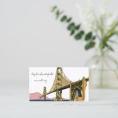  brug visitekaartje (Staand voorkant)