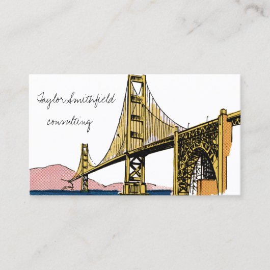  brug visitekaartje (Voorkant)