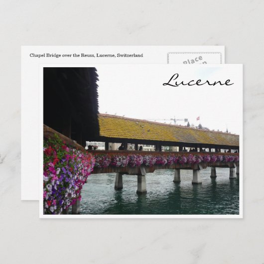 brugbloemen briefkaart (Voorkant / Achterkant)