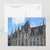 Bruges Belgique | Carte postale Voyage Provence Co (Devant / Derrière)