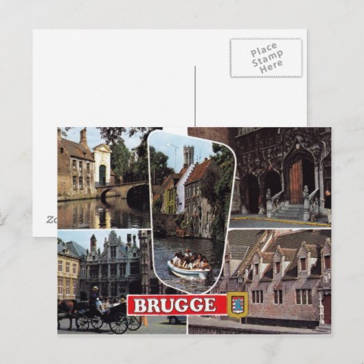 Bruges - Carte postale (Devant / Derrière)