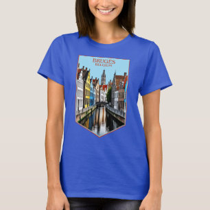 Brugge België Europa T-shirt