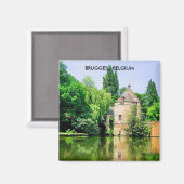 BRUGGE BELGIË MAGNEET (Voorkant / Achterkant)