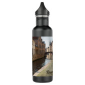 Brugge België schets middeleeuwse | Waterfles (Links)